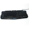 114-Key Wired Gaming Keyboard Mouse Set 3-Color Backlit Gaming Keyboard w/ RGB Colorful 1000 DPI Gaming Mouse
