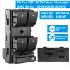 Electric Master Power Window Switch Driver Side Fit for 2007-2013 Chevy Silverado GMC Sierra 1500 2500HD 3500HD 20945129 25789692