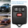 2 Keyless Entry Car Key Remote Key Fob Case Button Pad Replacement for 1999-2007 Ford F-150 CWTWB1U331