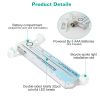 2Pcs 32LEDs Patterns Cycling Lights Rainbow Wheel Tire Flash Lamp Bicycle Colorful LED Wheel Spoke Signal Light w/ 30 Patterns