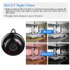 720P WiFi IP Camera Smart Home Security Surveillance Camera Night Vision Motion Detection Two Way Talk Loop Recording App Available for Pet/Nanny/Elde