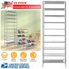 10 Tiers Shoes Rack Shelves 27 Pairs Shoes Storage Organizer Stand Non-Woven Fabric Detachable Shoes Tower Stackable Shoes Storage Rack for Entryway