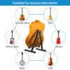 Guitar Stand A Frame Foldable Guitar Holder Portable Mount For Acoustic Electric Classical Guitars Violin Ukulele Bass Banjo