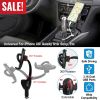 360° Rotation Car Phone Mount 3.1A Dual USB Cigarette Lighter Phone Holder Universal
