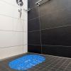 Non-Slip Bath Mat Massage Pebble Shower Mat Anti-Bacterial w/ Suction Cups Drain Holes