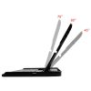 Wireless Keyboard Case Cover for iPad2, black
