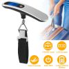 Portable Digital Luggage Scale 50kg/10g LCD Hanging Luggage Scale Electronic Digital Weight Scale for Travel Household
