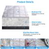 Car Windshield Snow Cover Windproof Magnetic Car Windscreen Cover Frost Ice Protection with Side Mirror Protector 5 Magnets for Most Vehicles