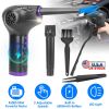 Electric Cordless Air Duster Blower Compressed Air Duster for Computer Keyboard PC Portable Rechargeable Air Blower with Built-in LED Light