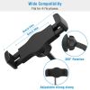 Desktop Phone Stand Angle Height Adjustable Phone Clamp Mount Rotatable Cell Phone Holder For 4-7in Device Selfie Vlog Recording Streaming
