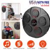Music Boxing Machine Electronic Wall Target Punching Pad LED Lighted Sandbag Boxing Training Machine Exercise Equipment with Half Finger Adult Boxing
