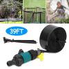 Kids Trampoline Sprinkler Outdoor Water Park Sprinkler for Kids Outdoor Water Game Toys for Backyard Boys Girls Summer Fun (39ft)