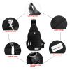 Unisex Sling Backpack Nylon Chest Shoulder Crossbody Bag Travel Sports Cycle Knapsack