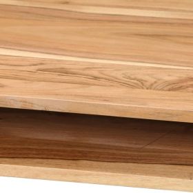 vidaXL Writing Table Solid Acacia Wood 46.5"x17.7"x29.9"