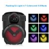 Portable Wireless Party Speaker with Disco Light