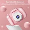 iMounTEK Kids Digital Camera w/ 2.0” Screen 12MP 1080P FHD Video Camera 4X Digital Zoom Games 32GB Card Supported Shockproof Child Camcorder for 3-10