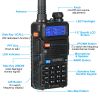 BaoFeng UV-5R 5W Walkie Talkie UHF VHF Dual Band Two Way Ham Radio Transceiver