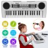 37 Keys Digital Music Electronic Keyboard Electric Piano Musical Instrument Kids Learning Keyboard with Microphone for 3-10 Year Old Kids Girls Boys