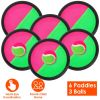 3Sets Toss and Catch Ball Throw Catch Ball Paddle Outdoor Ball Game Catch Game Beach Game