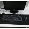 114-Key Wired Gaming Keyboard Mouse Set 3-Color Backlit Gaming Keyboard w/ RGB Colorful 1000 DPI Gaming Mouse