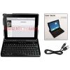 Wireless Keyboard Case Cover for iPad2, black