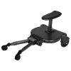 2 In 1 Universal Stroller Board Sit & Stand Buggy Wheeled Board Toddler Stroller Attachment with Detachable Seat for 3-7 Years Old