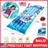 72" Inflatable Pool Float Raft Float Lounge Swimming Pool Mat with Pillow Air Mat Mattress for Adults & Kids