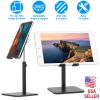 Adjustable Cell Phone Tablet Stand Desktop Holder Mount Bracket Dock Fit for iPad Kindle iPhone Aluminum Alloy