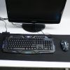 114-Key Wired Gaming Keyboard Mouse Set 3-Color Backlit Gaming Keyboard w/ RGB Colorful 1000 DPI Gaming Mouse