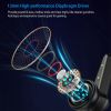 Wireless V5.2 Gaming Earbuds IPX4 Waterproof Touch Control Earphones with Mic 65ms Latency 13mm Driver 25H Play Time TWS Charging Case