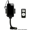 FM Transmitter Hands-free Car Charger W/ Remote Control Phone Stand 3.5 mm Headphone Jack Gooseneck Holder Fit For Smart Phone iPod MP3