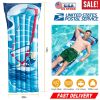 72" Inflatable Pool Float Raft Float Lounge Swimming Pool Mat with Pillow Air Mat Mattress for Adults & Kids