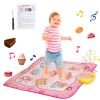 Cake Dance Mat for Kids Electronic Music Dance Pad with 6 Modes Built-in Music Adjustable Volume Optimal Gift for Boys Girls Aged 3+ Years Old