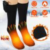 Unisex Electric Heated Socks Battery Heated Socks Winter Warm Thermal Socks