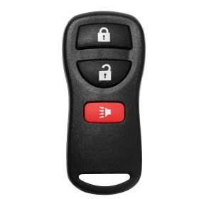 2 Keyless Entry Car Key Remote Key Fob Case Button Pad Replacement for Nissan KBRASTU15 315MHZ