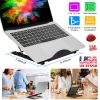 Foldable Laptop Stand Angle Adjustable Tablet PC Holder Riser Portable Ventilated Laptop Phone Desktop Holder Tray