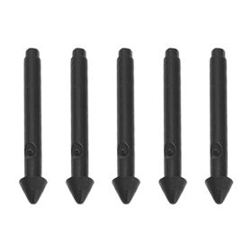 5Pcs Pro Tablet Stylus Pen Tips Black 2H Sensitive Accurate Fine Glossy Tip Tablet Replacement Tips for Pro 7 6 5 4 Book