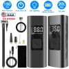 150PSI Cordless Car Tire Pump 6000mAh Rechargeable Tire Inflator Portable Air Compressor for Car Bike Motorcycle Ball
