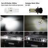 20Pcs/Kit LED Car Light Bulbs 500lm T10 2323SMD 6500K White Auto Lamps Replacement for Dome Map Door Trunk Signal License Plate