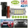 2PCS 800lm H8/H9/ H11 LED Fog DRL Light Bulb IP65 Water-Resistant 360° Beam Angle 6000K White