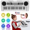 37 Keys Digital Music Electronic Keyboard Electric Piano Musical Instrument Kids Learning Keyboard with Microphone for 3-10 Year Old Kids Girls Boys