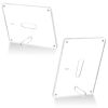 4Pcs Acrylic Photo Frames 5x7In Photo Display Vertically Horizontally Free Standing Desktop Picture Frame High Definition Magnetic Frameless Photo Hol