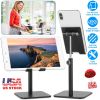 Adjustable Cell Phone Tablet Stand Desktop Holder Mount Bracket Dock Fit for iPad Kindle iPhone Aluminum Alloy