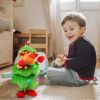 Electric Dancing Singing Plush Toy Twisting Elk Toy Talking Interactive Mimicking Funny Songs Wiggly Dance Kid Christmas Gift
