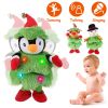 Electric Dancing Singing Plush Toy Twisting Snowman Toy Talking Interactive Mimicking Funny Songs Wiggly Dance Kid Christmas Gift