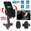 360° Rotation Car Phone Mount 3.1A Dual USB Cigarette Lighter Phone Holder Universal
