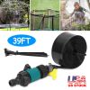 Kids Trampoline Sprinkler Outdoor Water Park Sprinkler for Kids Outdoor Water Game Toys for Backyard Boys Girls Summer Fun (39ft)