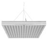45W LED Grow Light Panel 225 LEDs Plant Grow Lamp Light with Rope Hanger for Indoor Greenhouse Hydroponic Plants Veg Flower Fruits US Plug