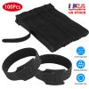 100Pcs Reusable Cable Ties 5.66in Cord Organizer Strap Nylon Wire Management Holder Home Office Use