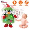 Electric Dancing Singing Plush Toy Twisting Snowman Toy Talking Interactive Mimicking Funny Songs Wiggly Dance Kid Christmas Gift